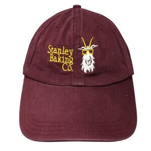 Stanley Baking Co. Slideback Hat Red One Size Embroidered Alternative